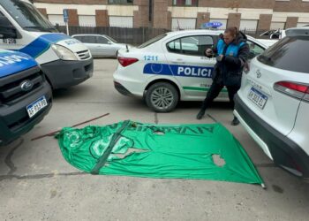 Intento de atropello durante la protesta de ATE
