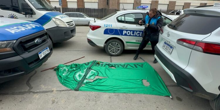 Intento de atropello durante la protesta de ATE