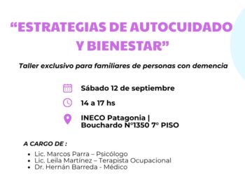 Taller de autocuidado y bienestar para familiares de personas con demencia