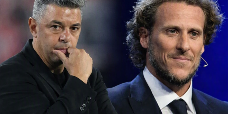 Gallardo y Forlán debutaron con derrotas en sus nuevas selecciones