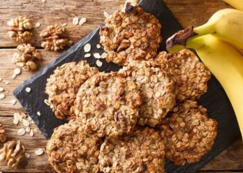 Galletas de banana y avena: una receta fácil, con pocos ingredientes y sin complicaciones