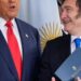 Trump lo dejó pedaleando a Milei con las Malvinas