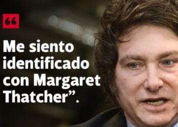 Milei, el admirador de Thatcher que ahora da clases de Malvinas