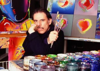 Murió Peter Max, el icono del arte psicodélico y creador del logo de MTV