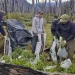 Avanza la campaña de reforestación en Chubut, se plantaron 32.000 árboles nativos