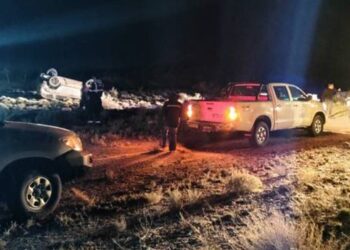 Madre e hija regresaban de la Cordillera y tuvieron un accidente en la ruta