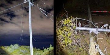 Recuperaron 300 metros de cable robado tras un operativo en Bella Vista Sur