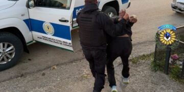 Detuvieron a un hombre cuando intentaba robar una hidrolavadora de una vivienda