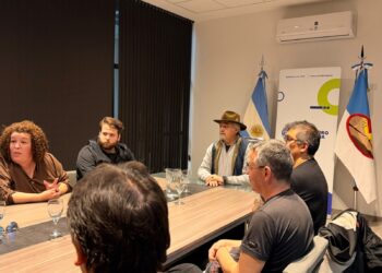 Macharashvili con choferes de Patagonia: «Nuestro interés no es el de un sindicalista en campaña ni de un empresario que se le terminó el negocio»