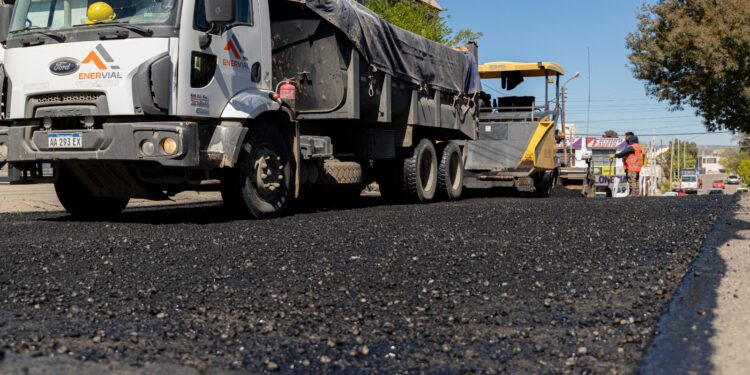 El Municipio realizó trabajos de mejoramiento de la trama vial