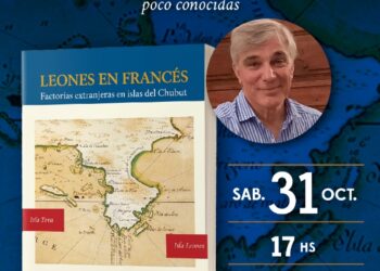 Fernando Coronato presenta en Comodoro Rivadavia «Leones en Francés»