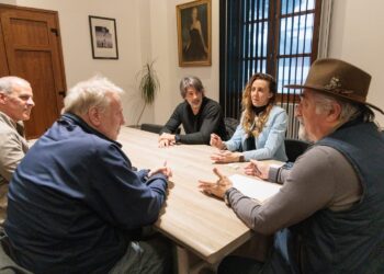 Macharashvili se reunió con referentes de la Fundación Patagonia Tercer Milenio