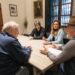 Macharashvili se reunió con referentes de la Fundación Patagonia Tercer Milenio
