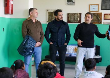 Luque en Trelew y Rawson: “La pobreza también se está sintiendo en las aulas de la provincia»