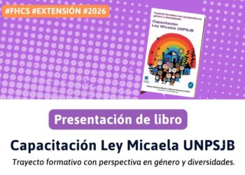 Presentarán en Comodoro un libro sobre la capacitación de la Ley Micaela en la UNPSJB