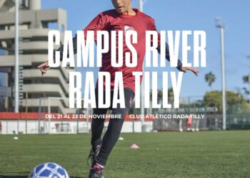 River Plate realizará por primera vez un Campus en la Patagonia y eligió a Rada Tilly como sede