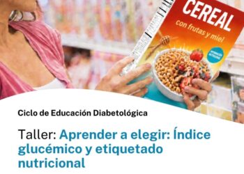 Hospital Alvear invita a un taller sobre índice glucémico y etiquetado nutricional