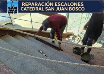 Catedral San Juan Bosco lanzó una campaña solidaria para culminar obras de reparación