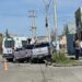 Dos camionetas chocaron en Standart Norte y una conductora manejaba sin licencia