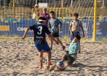 Rada Tilly se prepara para una tarde de fútbol playa gratuito