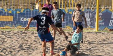 Rada Tilly se prepara para una tarde de fútbol playa gratuito 